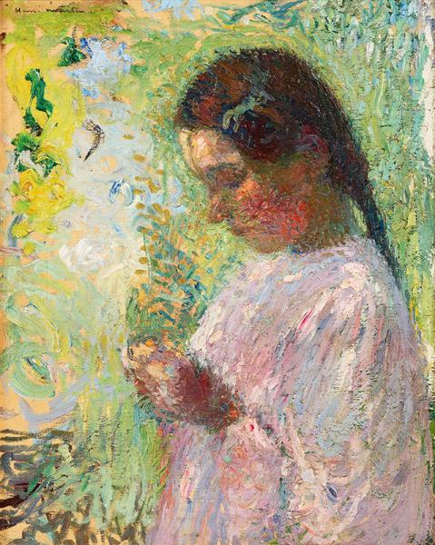 Jeune fille à la tresse