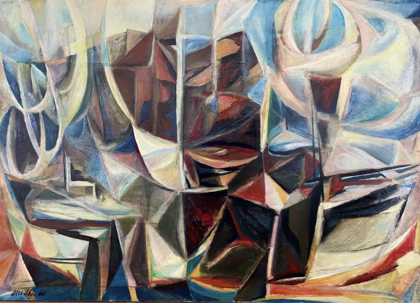 Enlacement de bateaux, février 1960