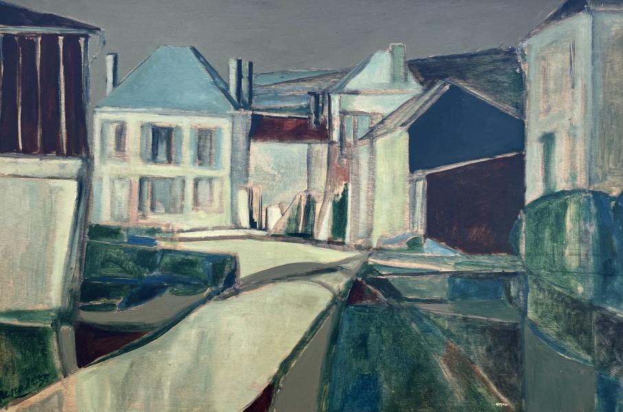 "La maison de Rimbaud à Charleville", 1955