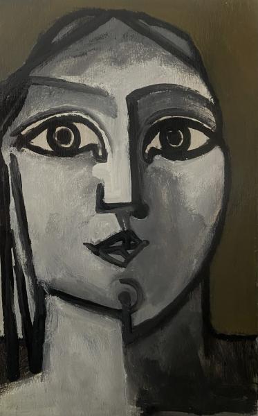 Visage gris, août 1986