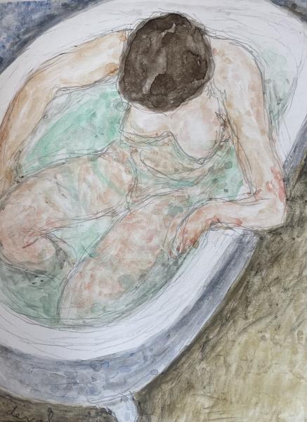 Le bain Pierre DEVAL